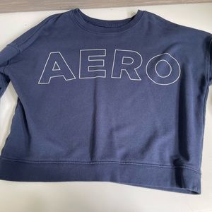 aeropostle crew neck sweat shirt size small